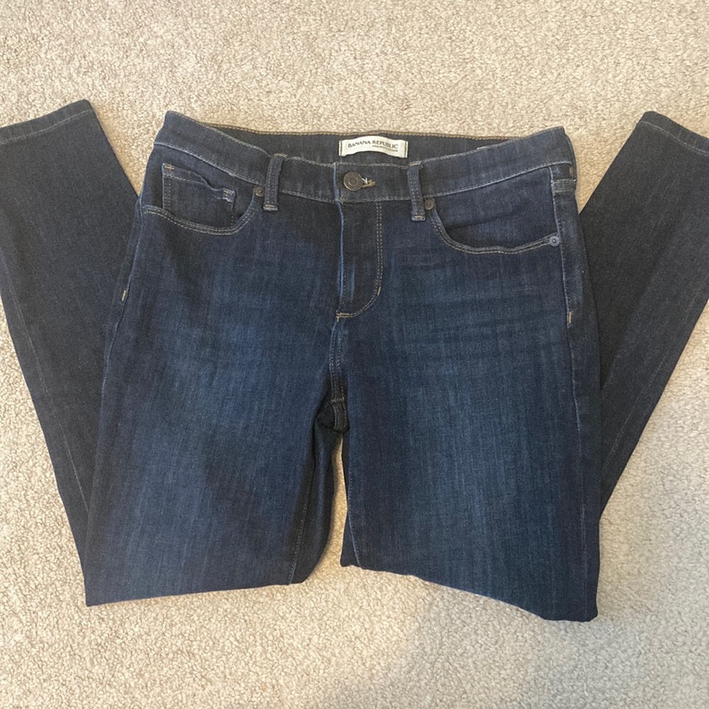 Banana Republic Skinny Ankle Jean Size 28 Short